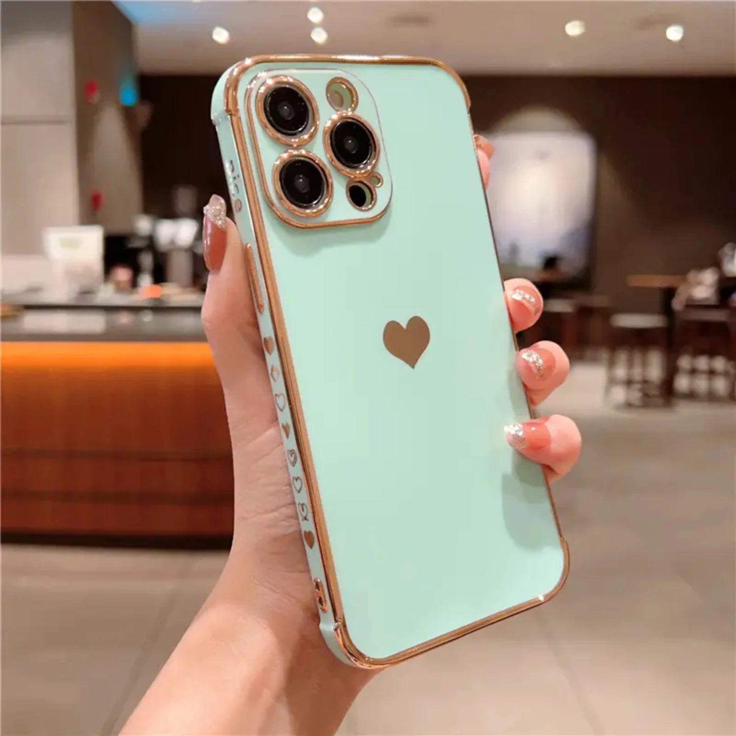 6D Plating Shockproof Case