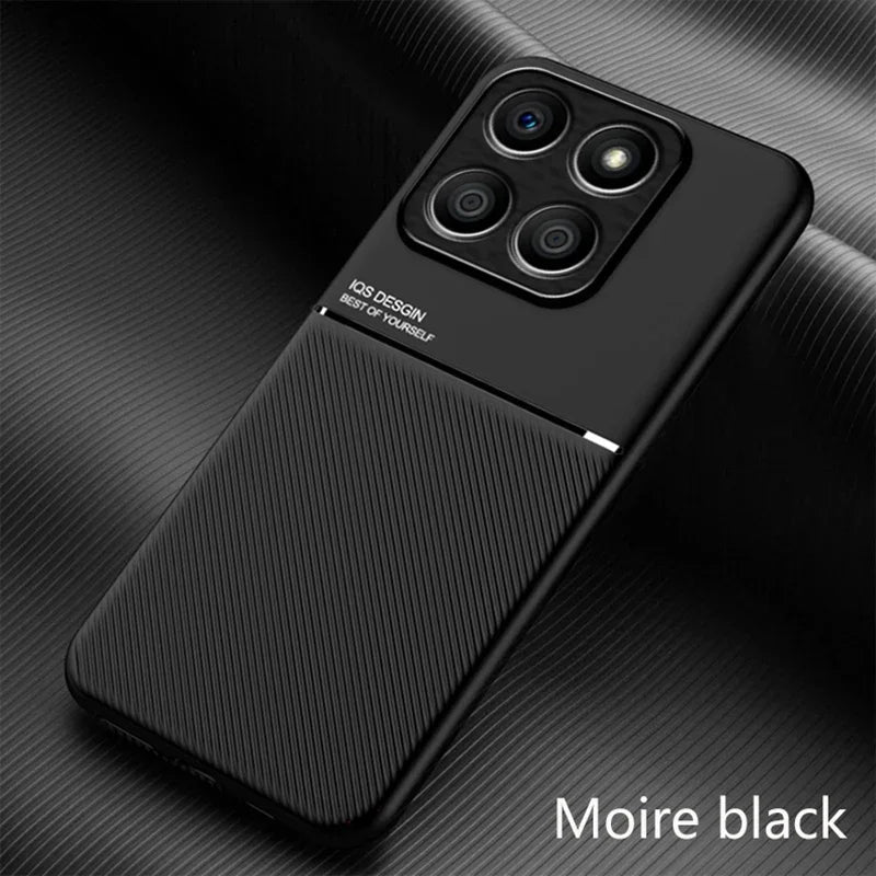 Magnetic PU Leather Car Case