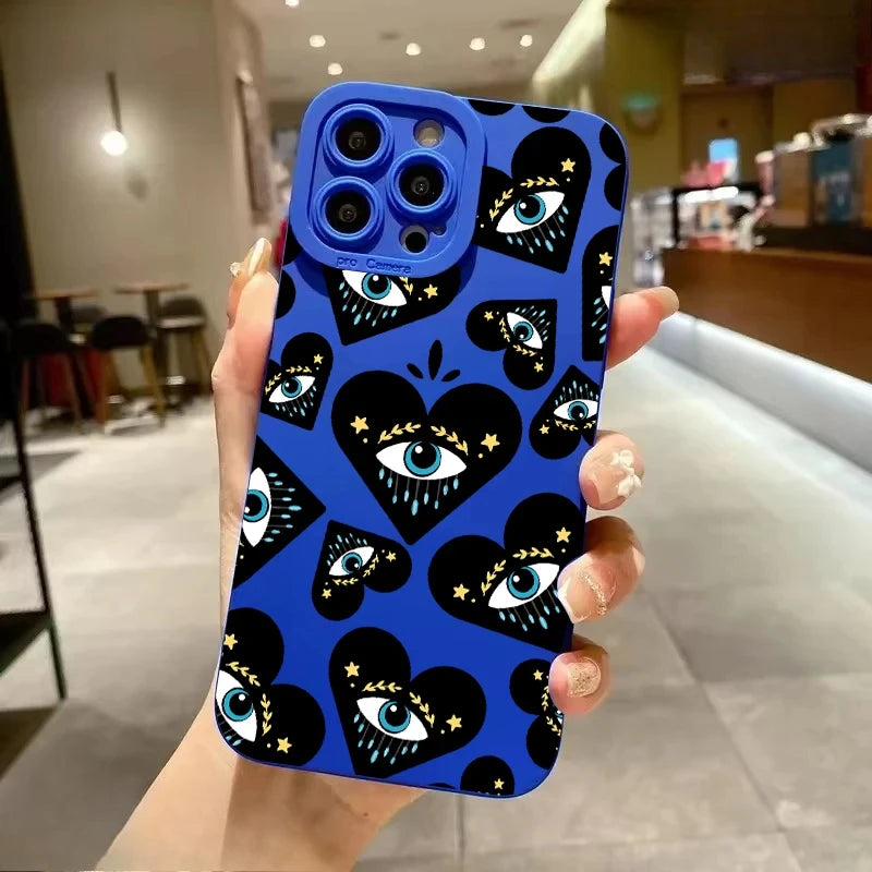 Black Lucky Heart Case