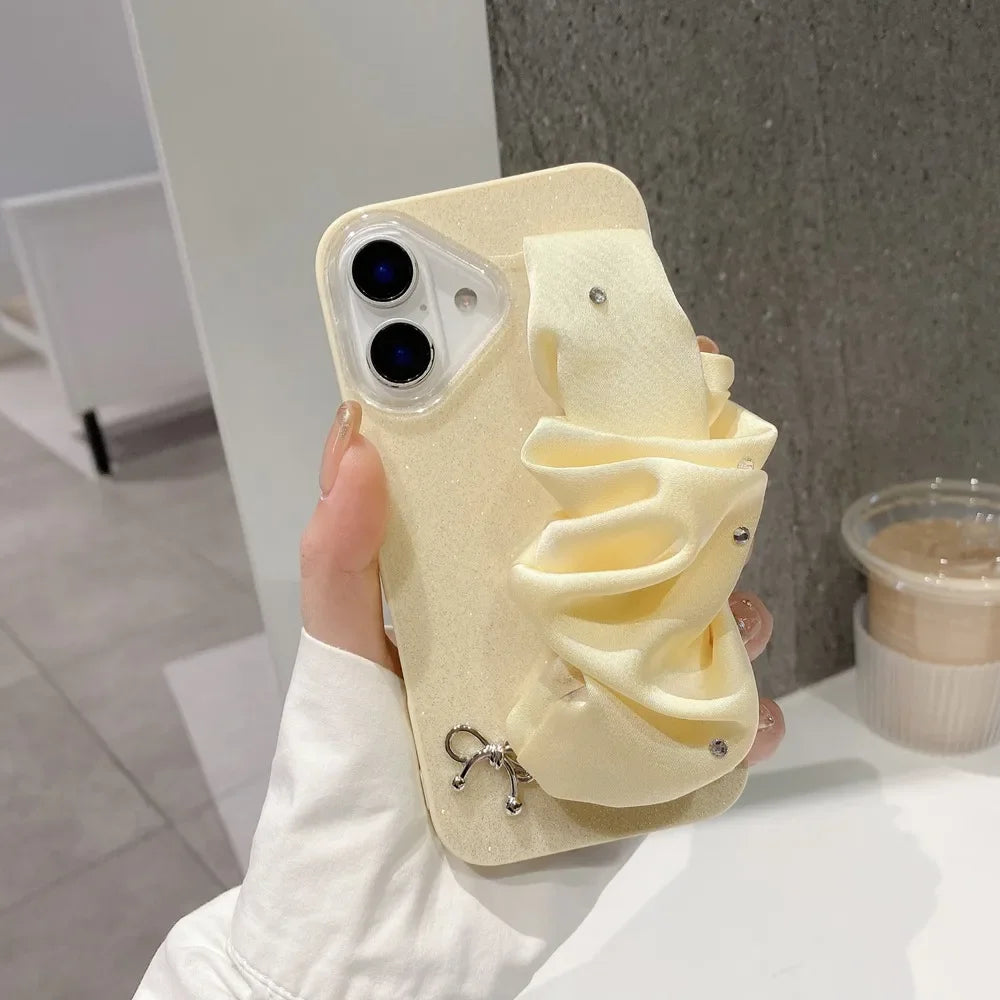 Handheld Bowknot Strap Case