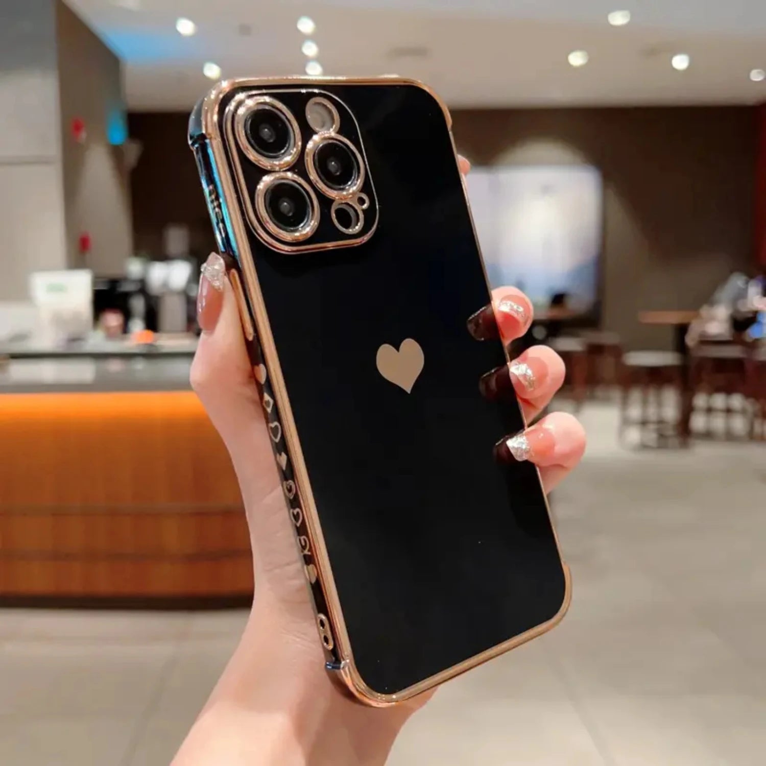 6D Plating Shockproof Case