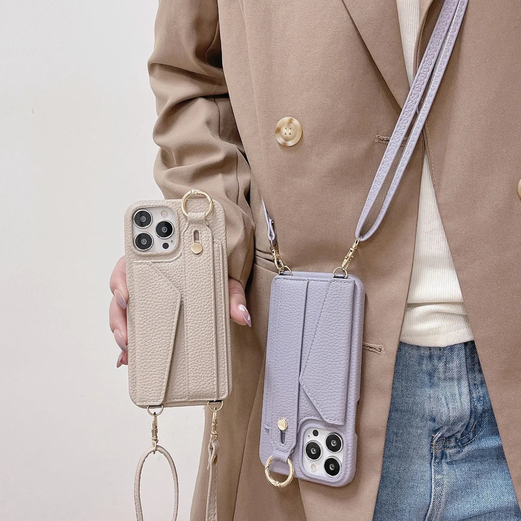 Ring Wallet Lanyard Case