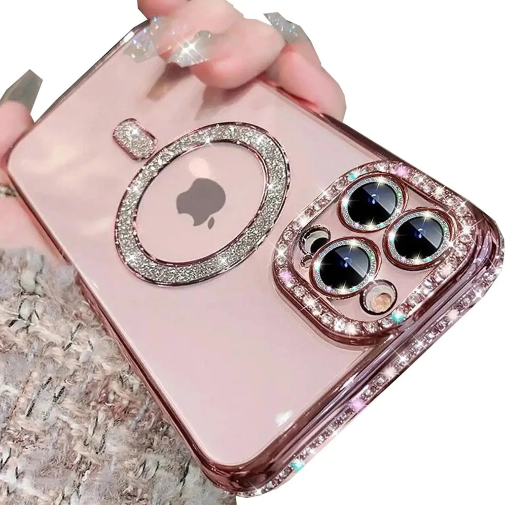 Magnetic Glitter Shockproof Case