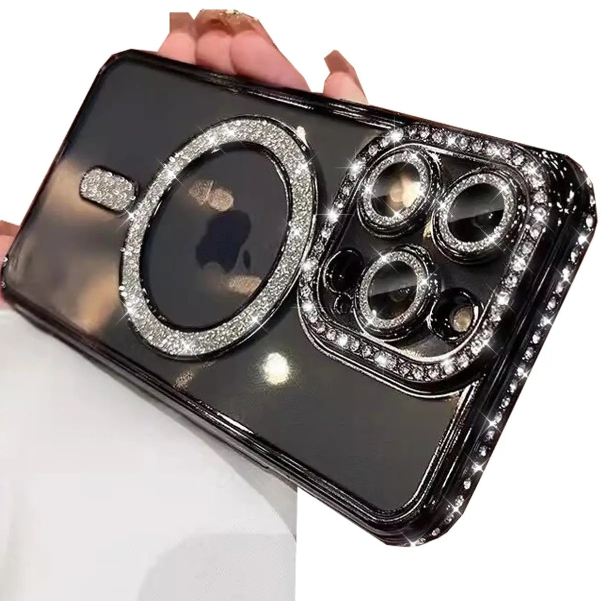 Magnetic Glitter Shockproof Case