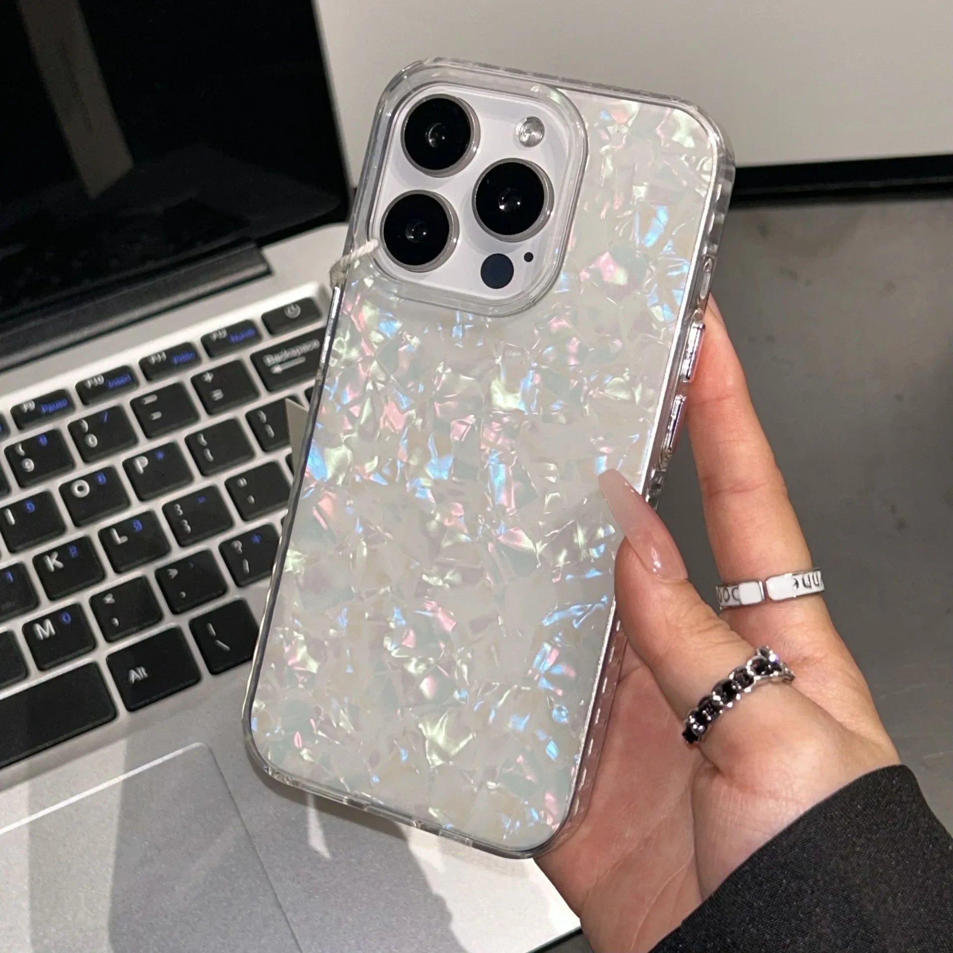 Shell Glitter IMD Case