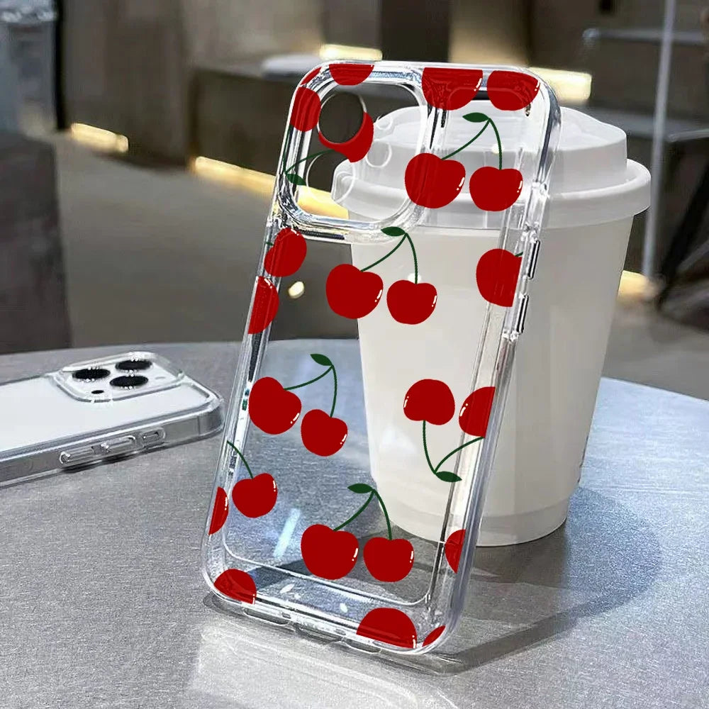 Cherry Bear Clear Case