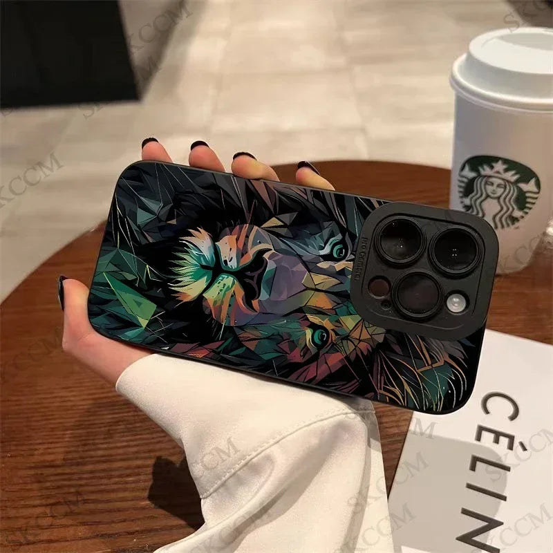 Colorful Lion Silicone Cover