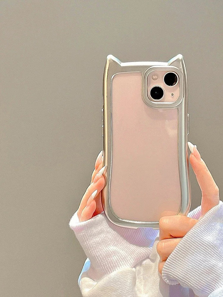 Cat Ears Clear Soft Case