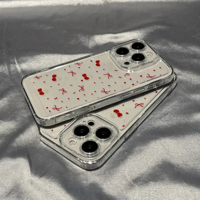 Cherry Bear Clear Case
