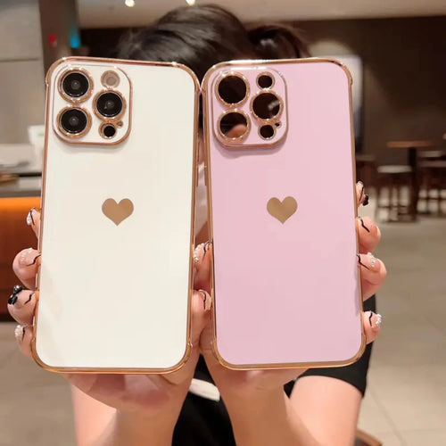 6D Plating Shockproof Case