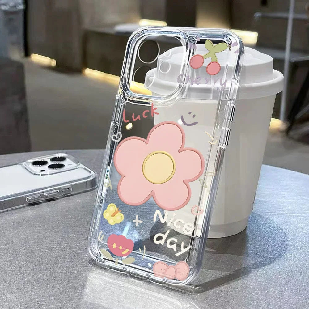 Cherry Bear Clear Case