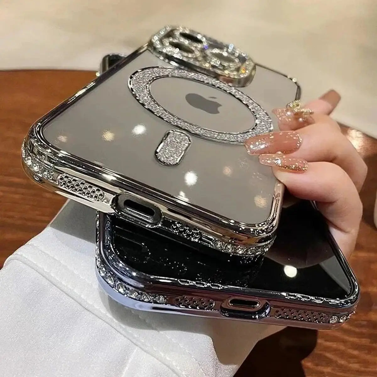 Magnetic Glitter Shockproof Case