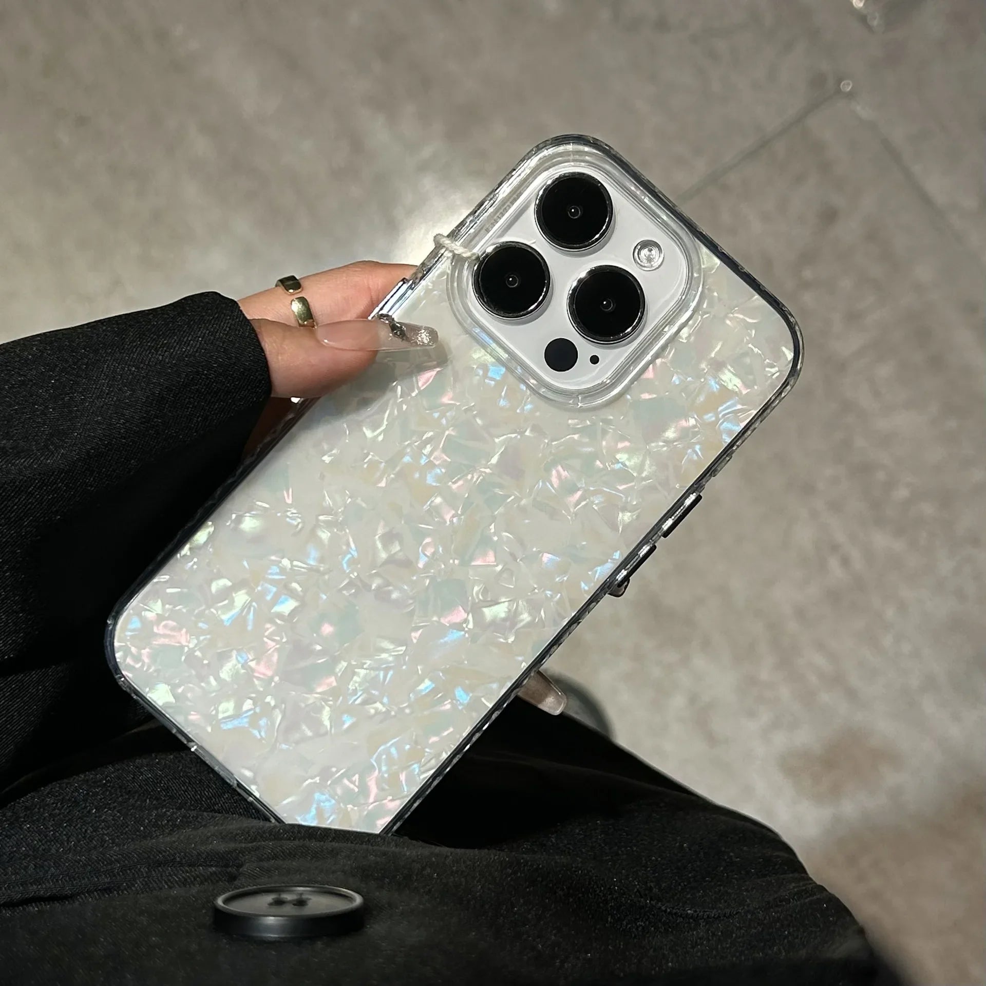 Shell Glitter IMD Case