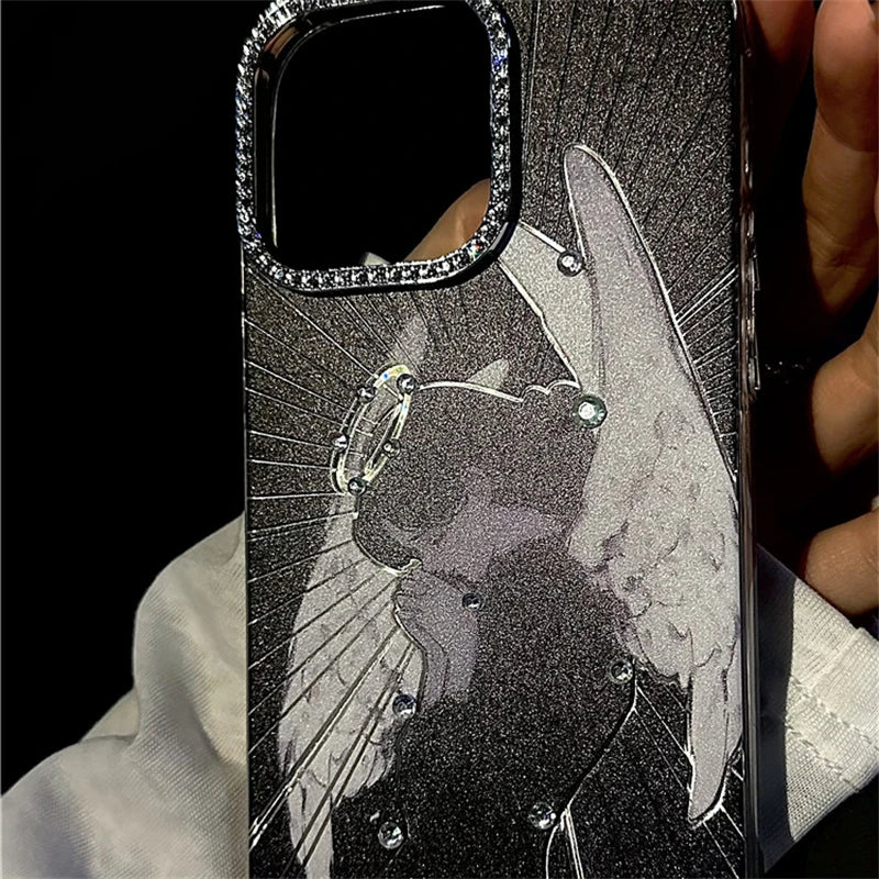 Retro Angel Diamond Case