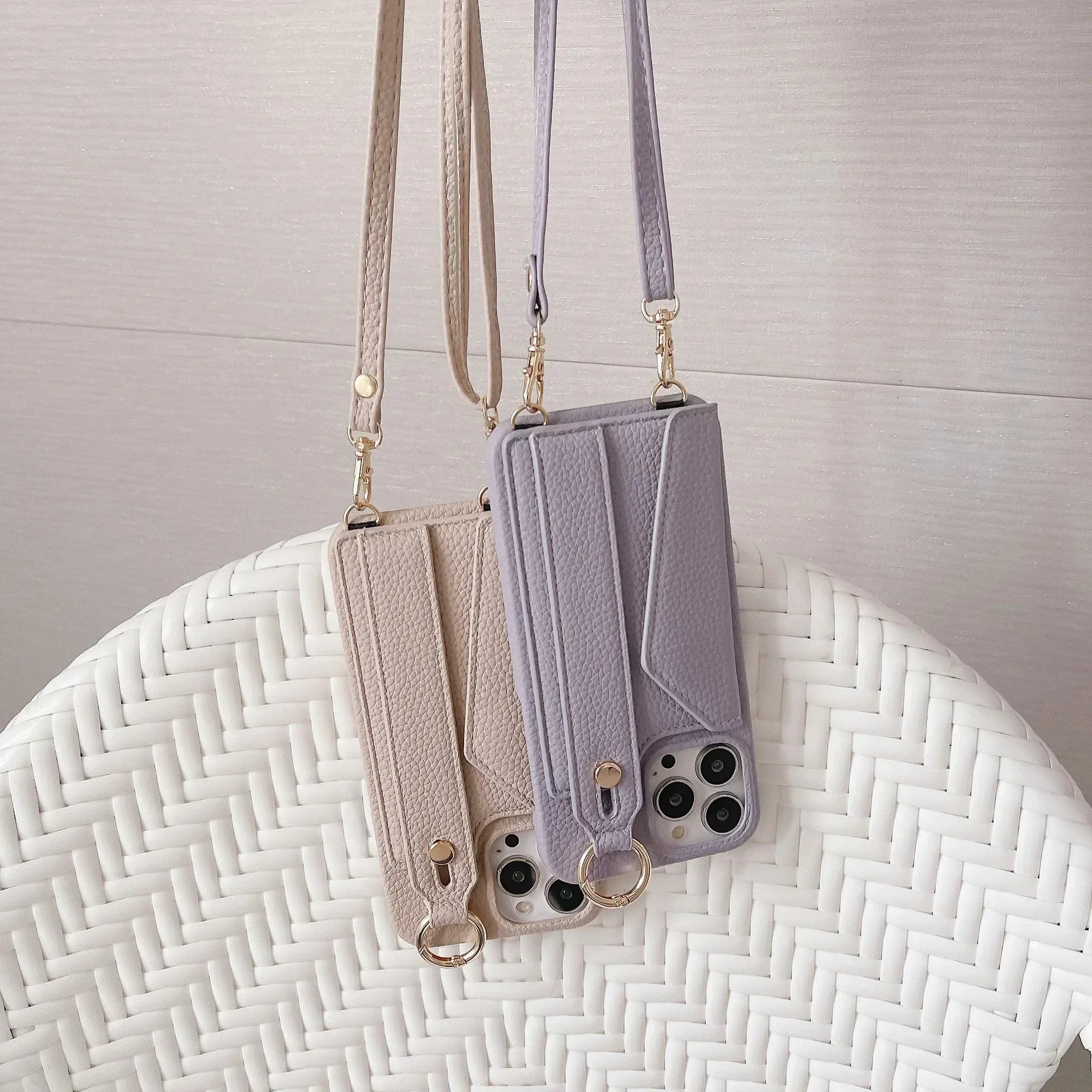 Ring Wallet Lanyard Case