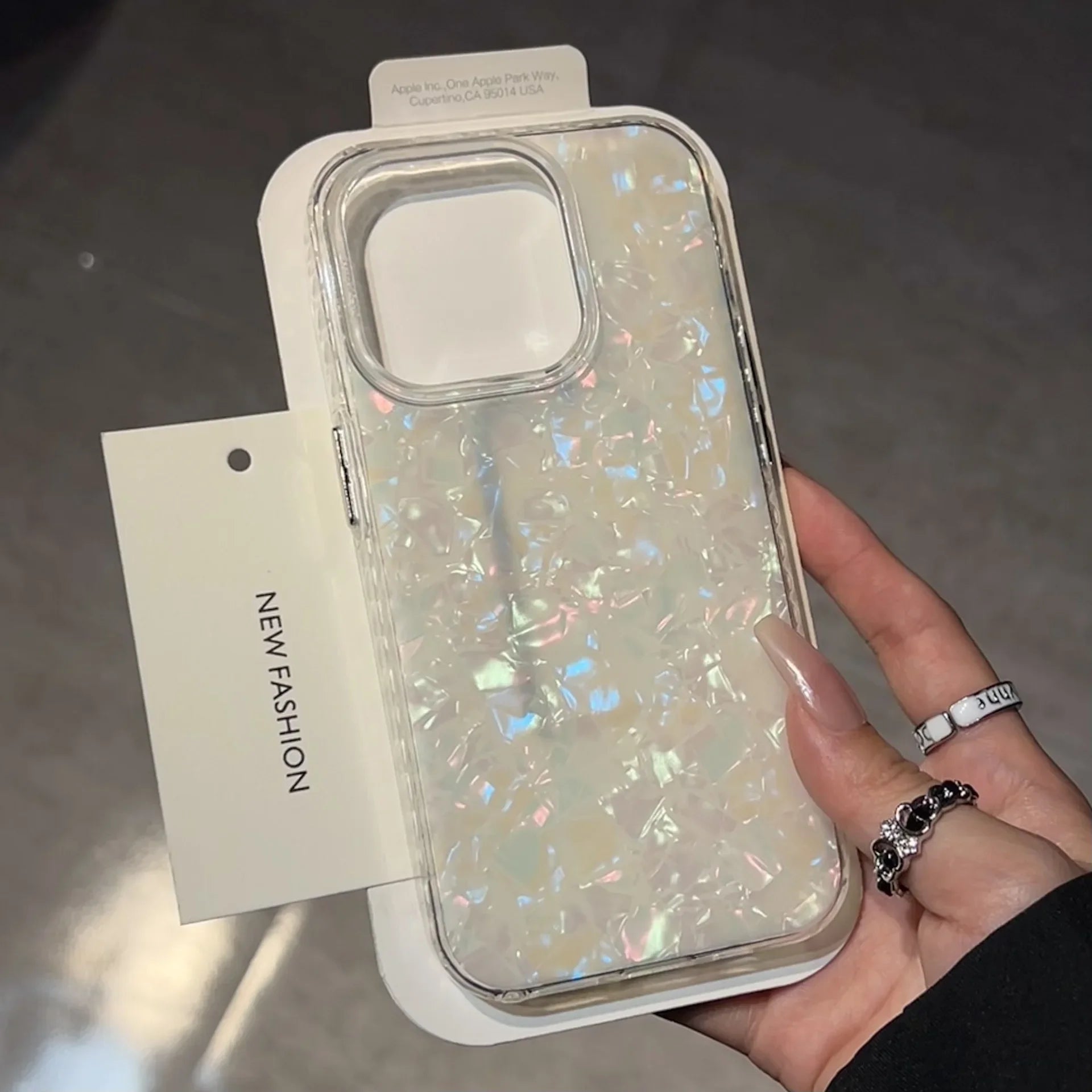 Shell Glitter IMD Case