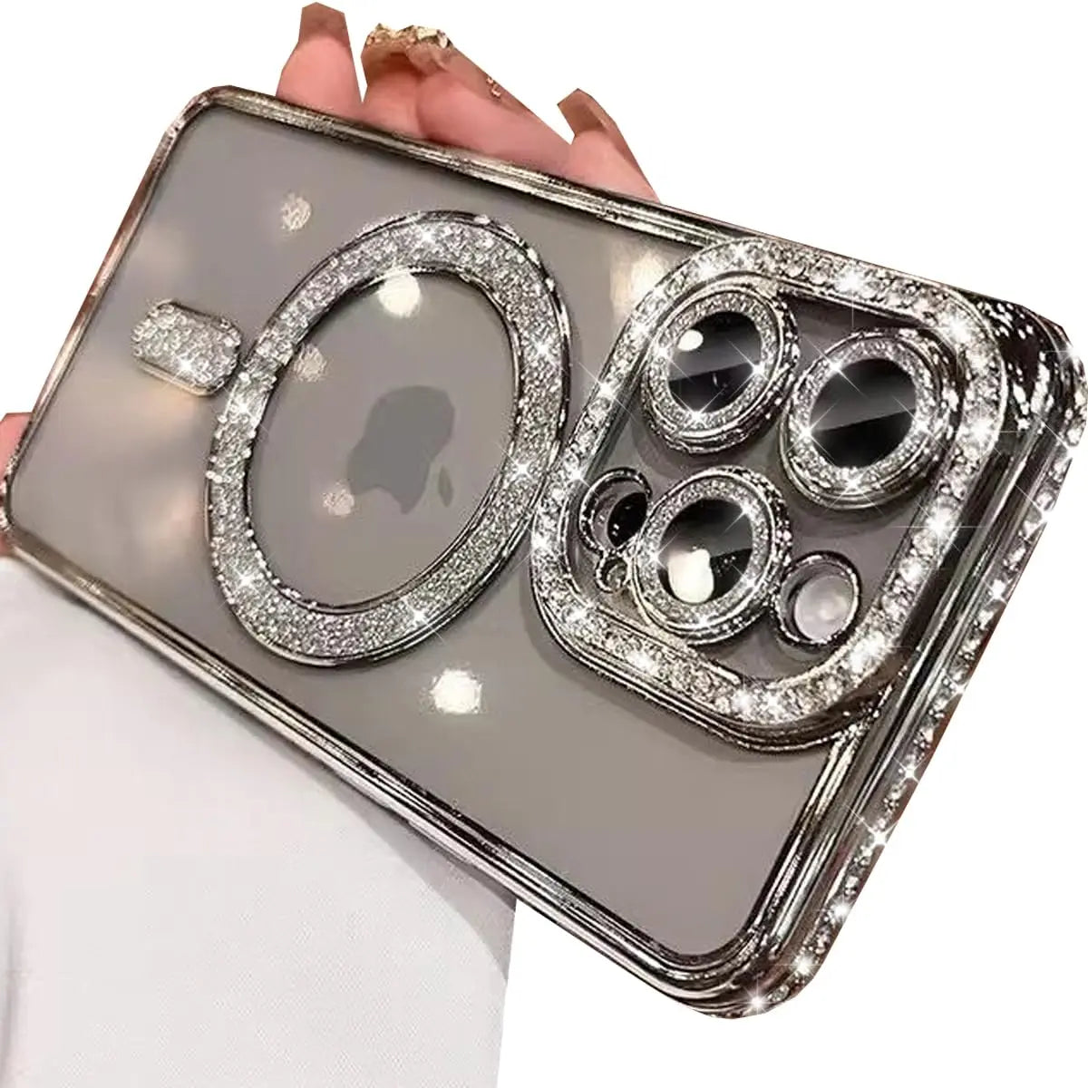 Magnetic Glitter Shockproof Case