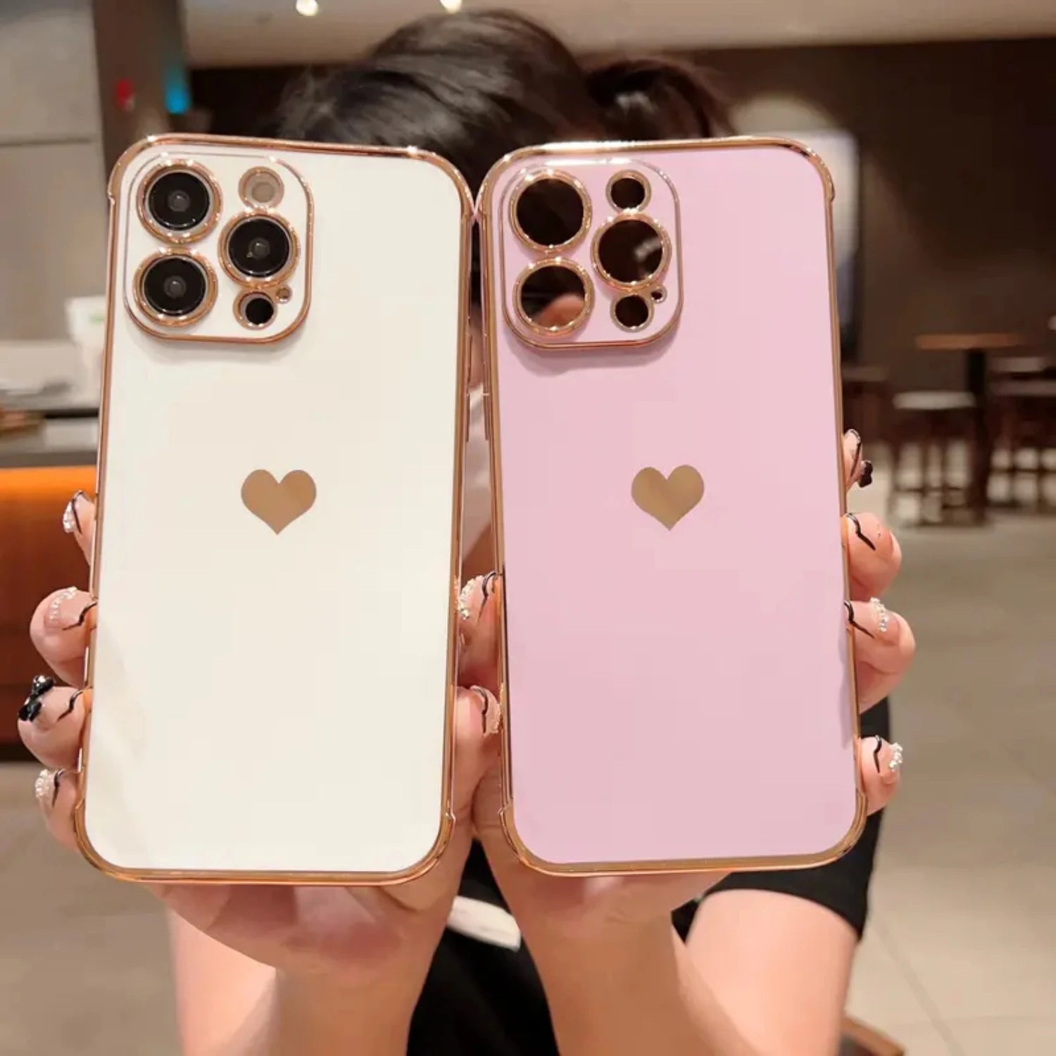 6D Plating Shockproof Case