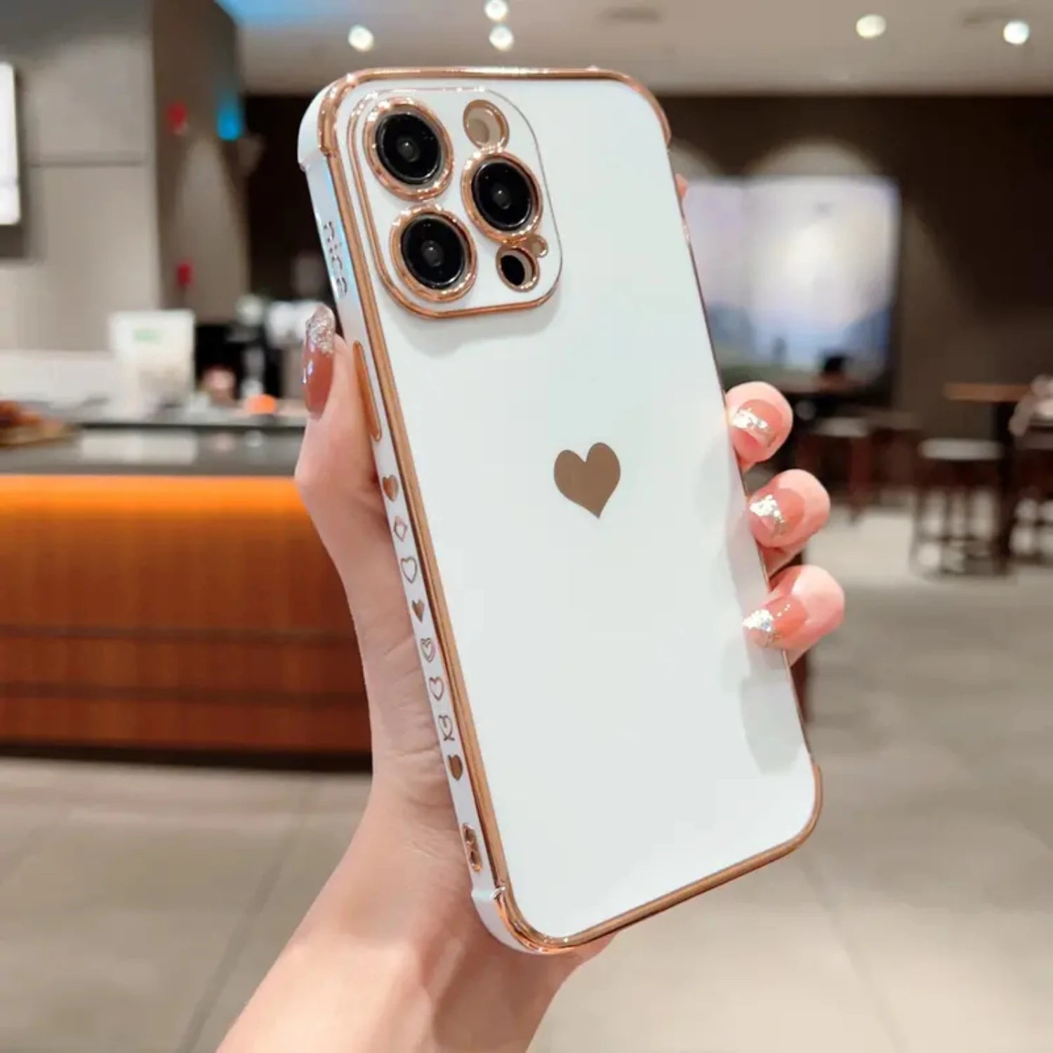 6D Plating Shockproof Case