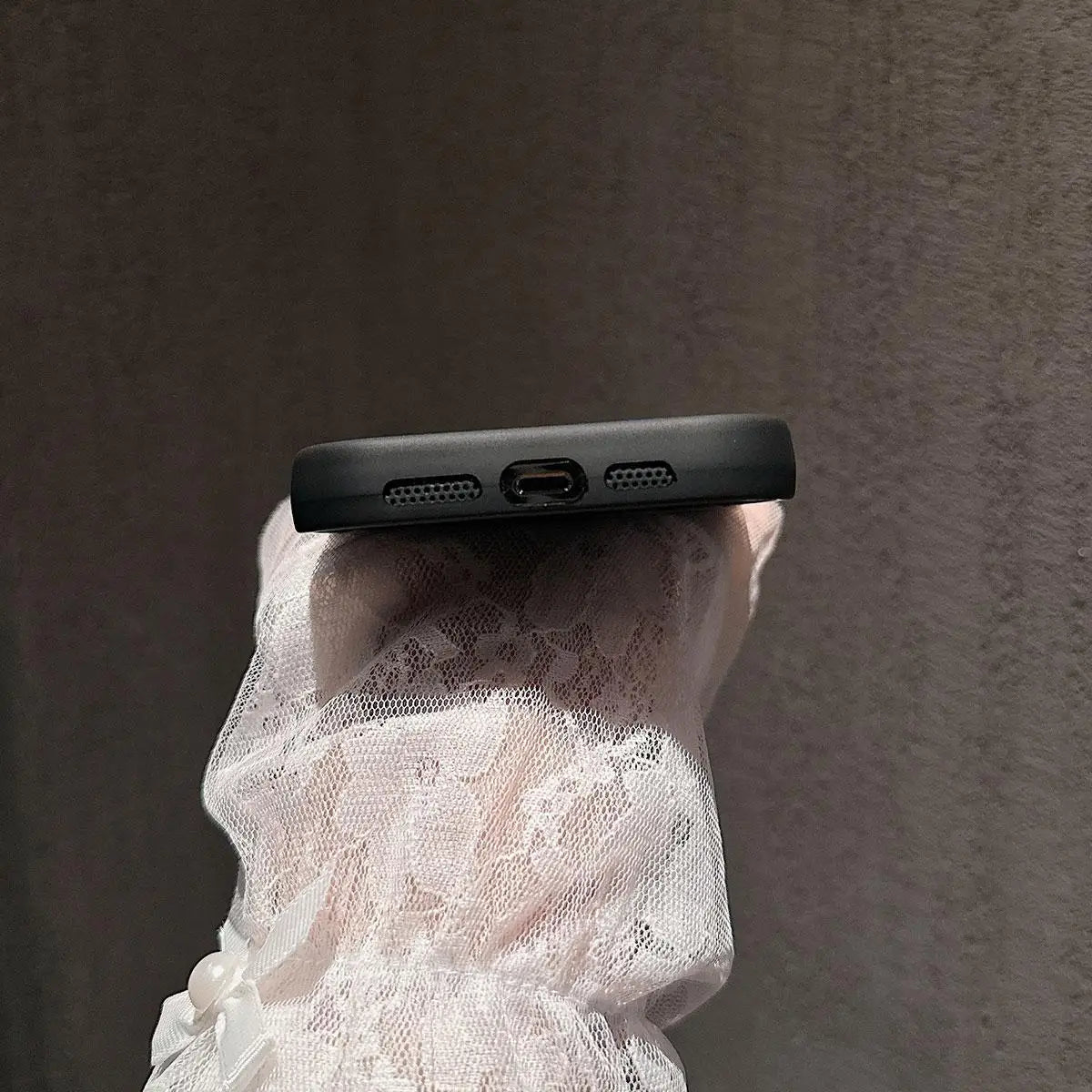 Horse Pattern Clear Case