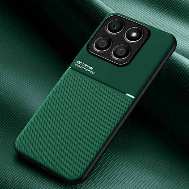 Magnetic PU Leather Car Case