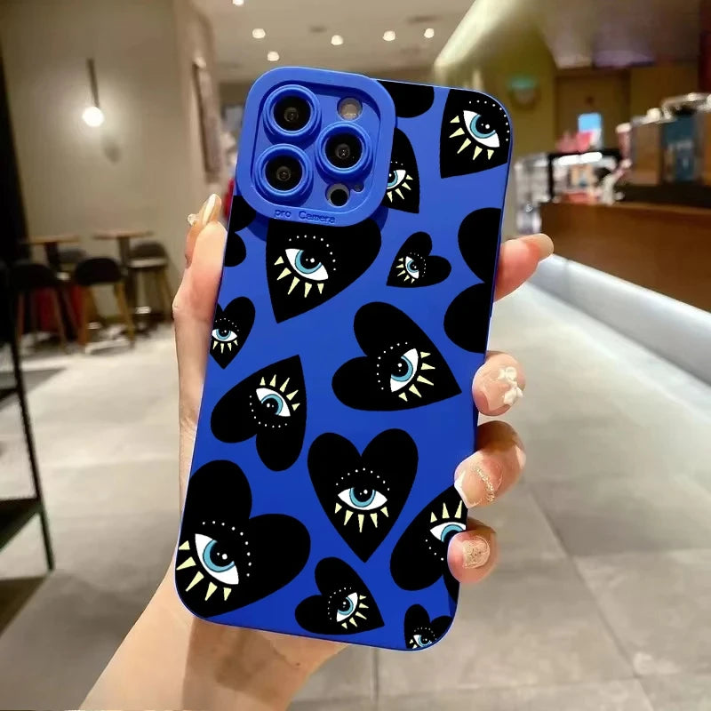 Black Lucky Eye Case