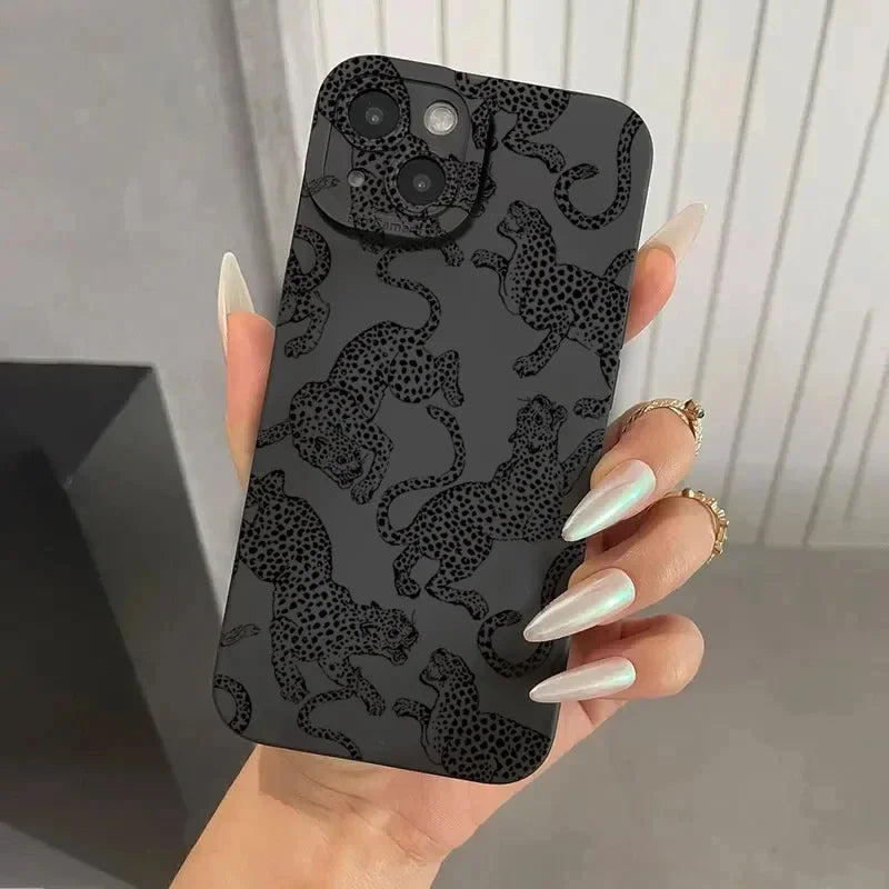 Pink Leopard Silicone Case