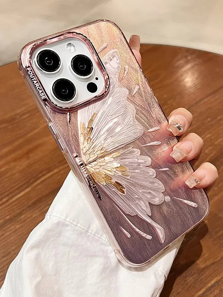 Chain Bling Butterfly Case