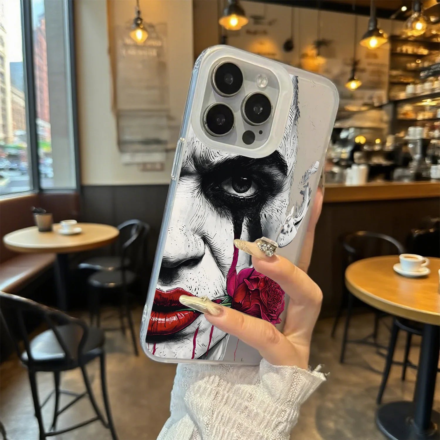 Clown Heart TPU Cas
