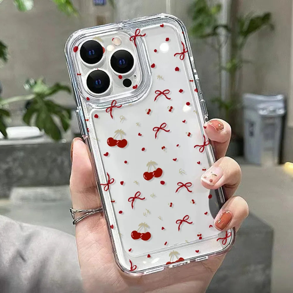 Cherry Bear Clear Case