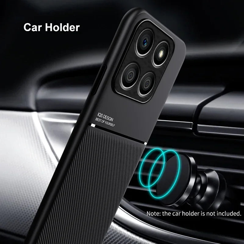 Magnetic PU Leather Car Case