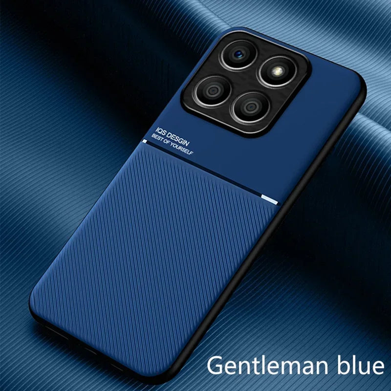 Magnetic PU Leather Car Case