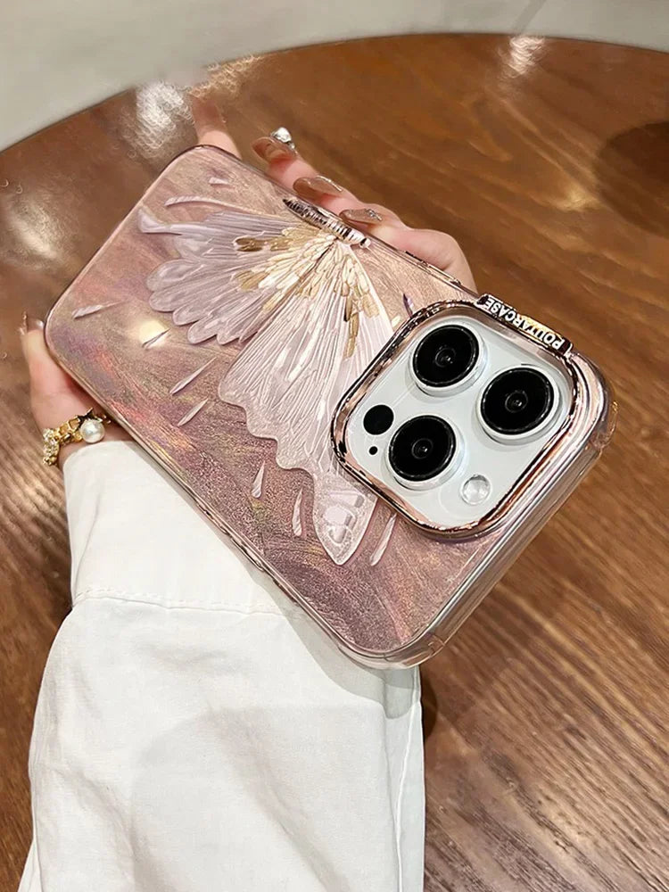 Chain Bling Butterfly Case