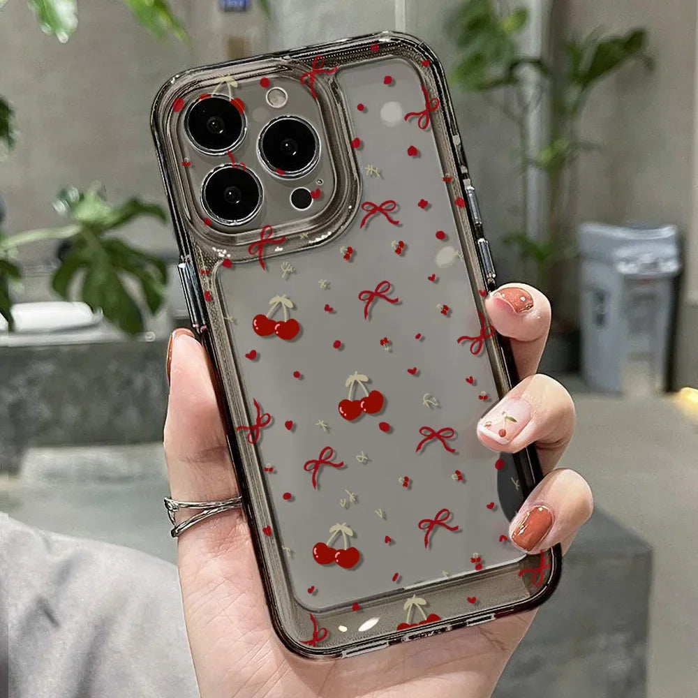 Cherry Bear Clear Case