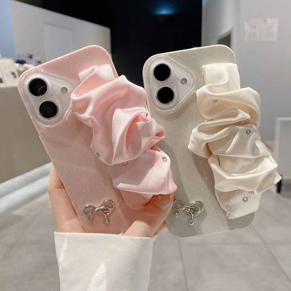 Handheld Bowknot Strap Case
