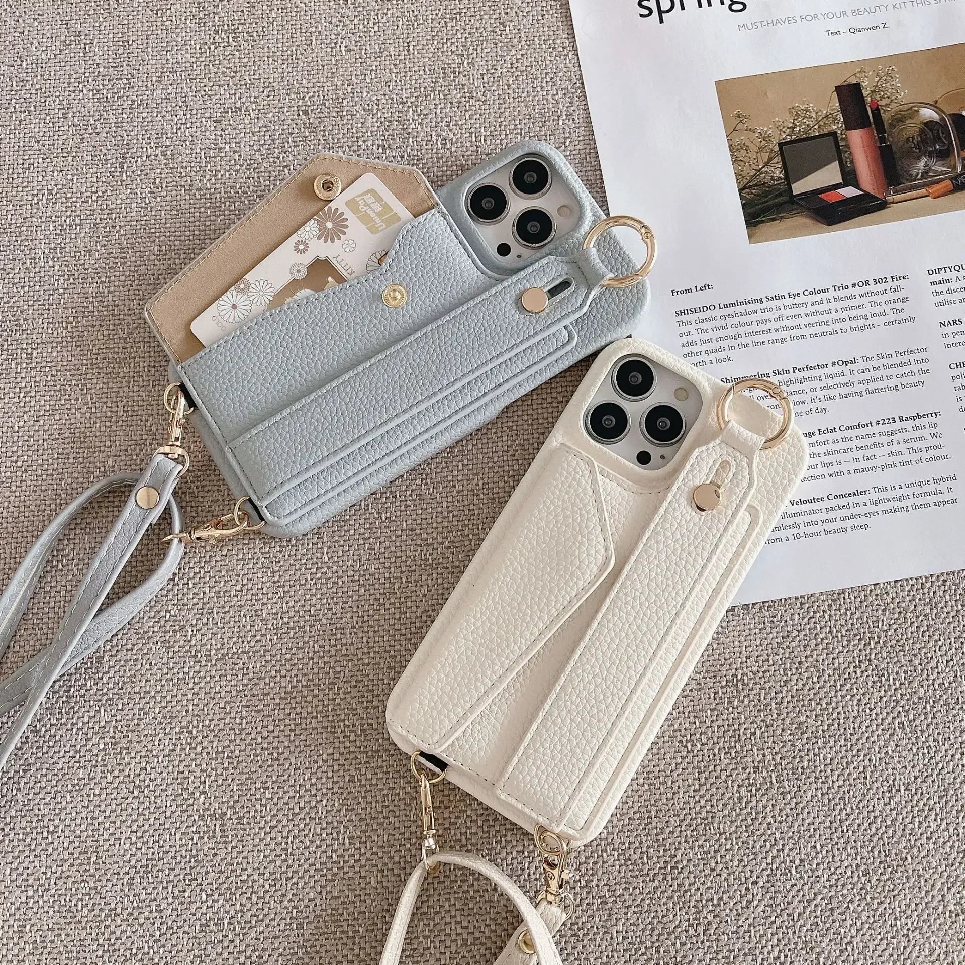 Ring Wallet Lanyard Case