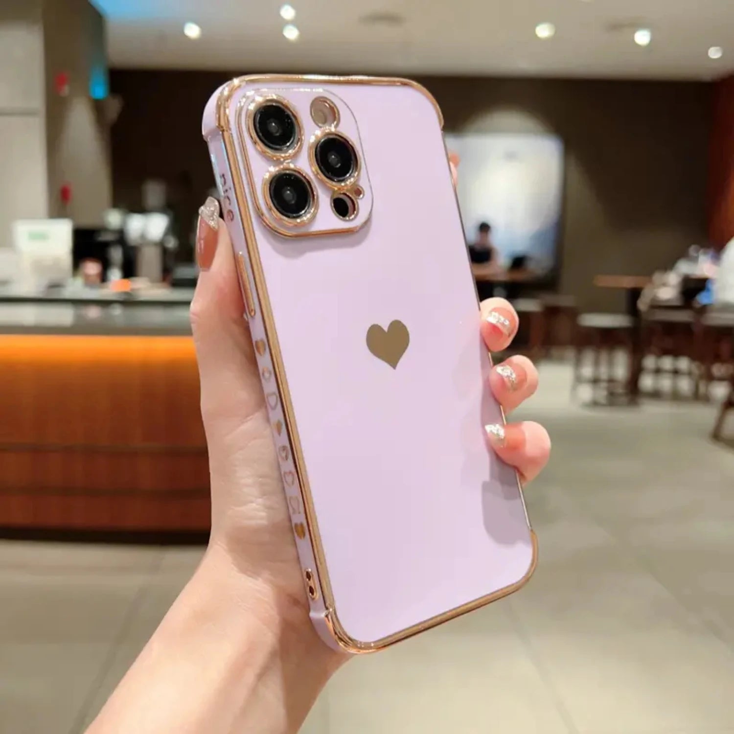 6D Plating Shockproof Case