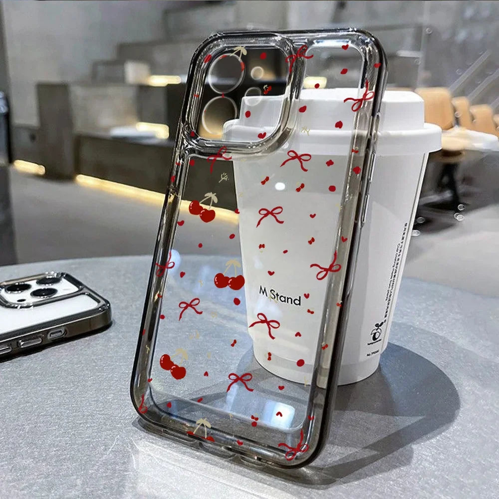 Cherry Bear Clear Case