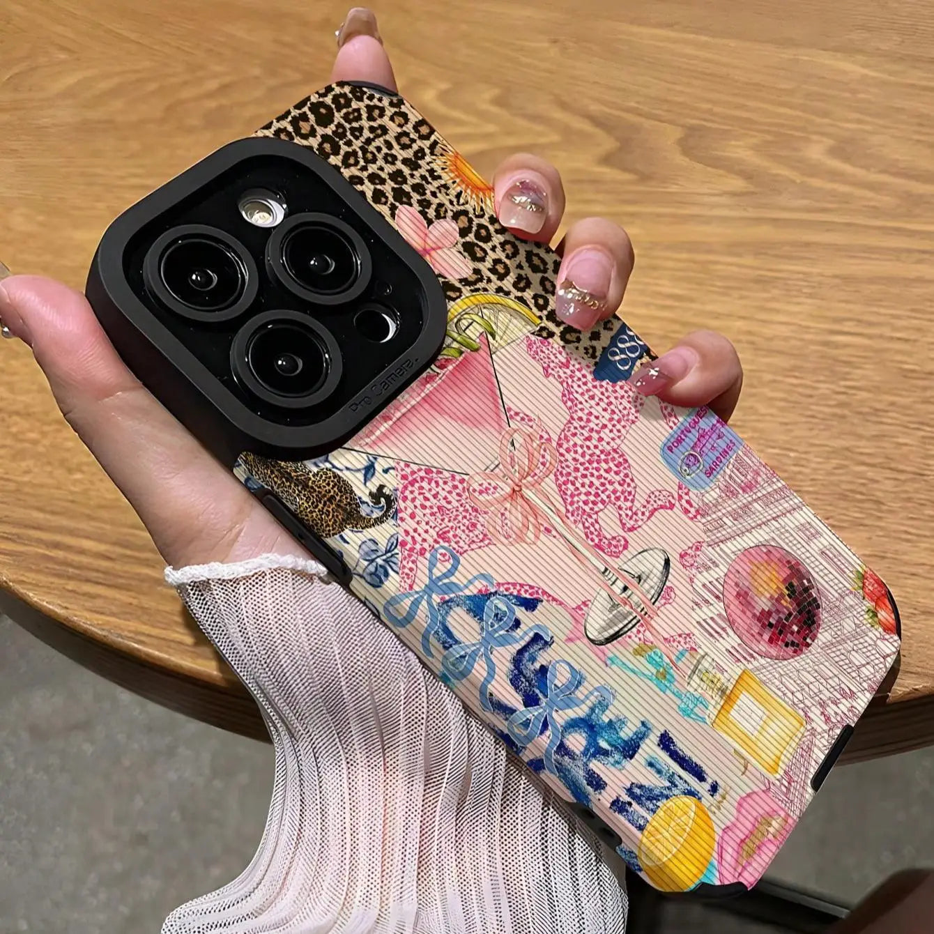 Leopard Anti-Drop Case