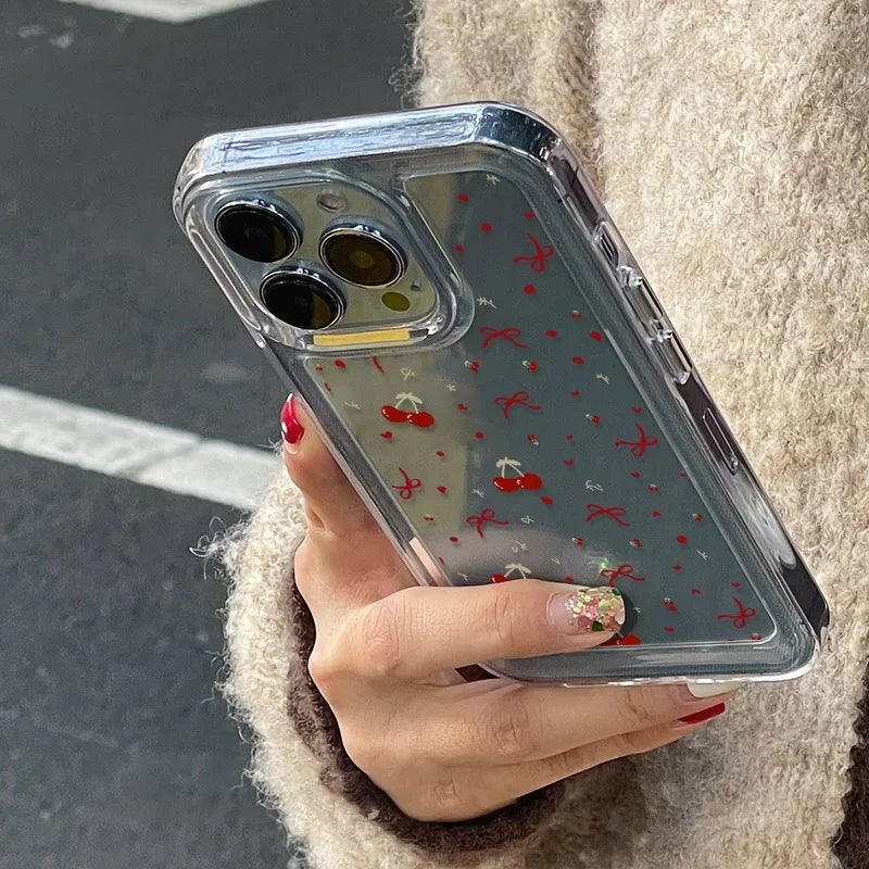Cherry Bear Clear Case