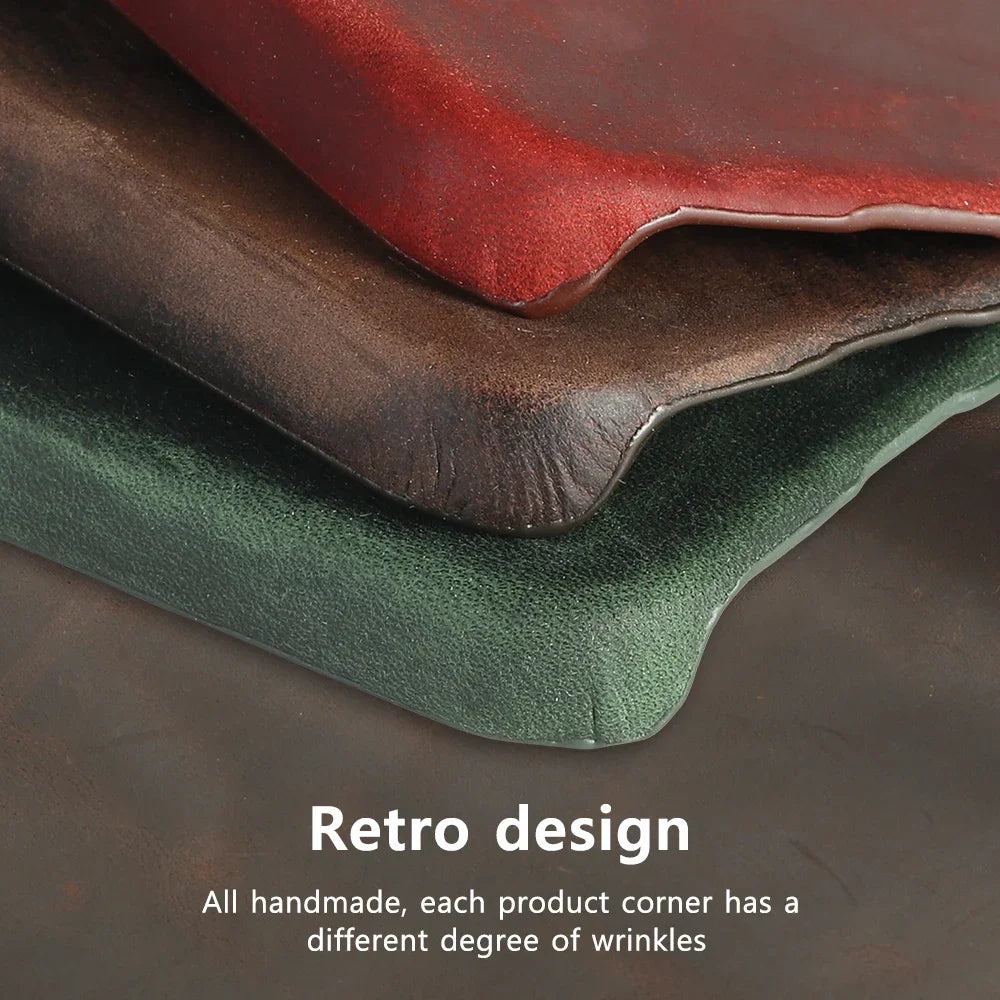 Cowhide Retro Leather Case