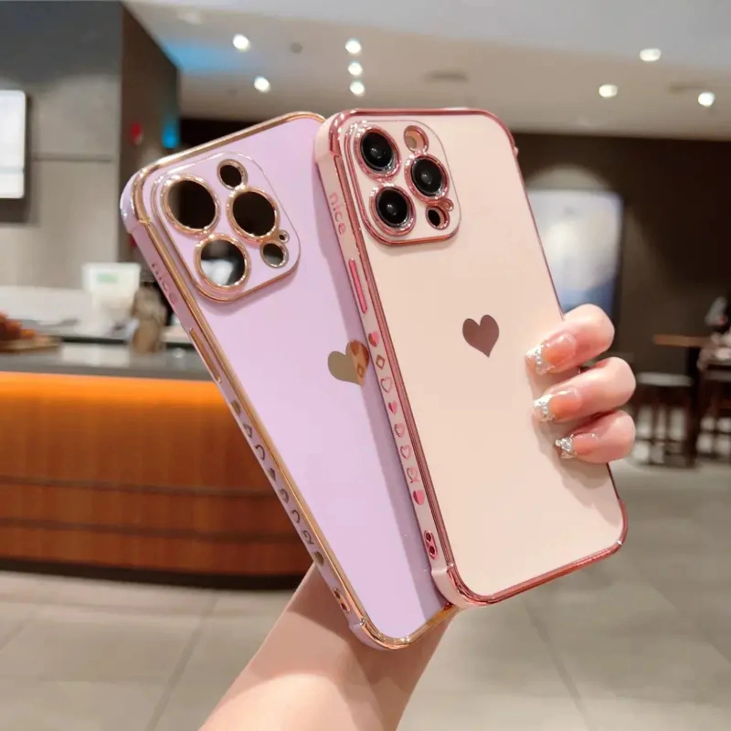 6D Plating Shockproof Case