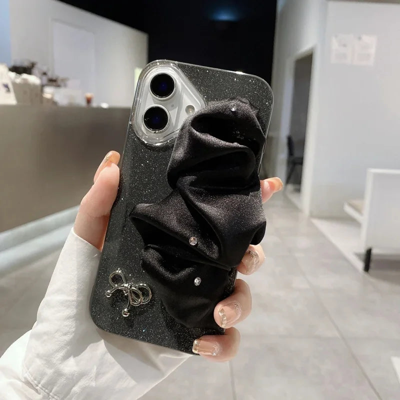 Handheld Bowknot Strap Case