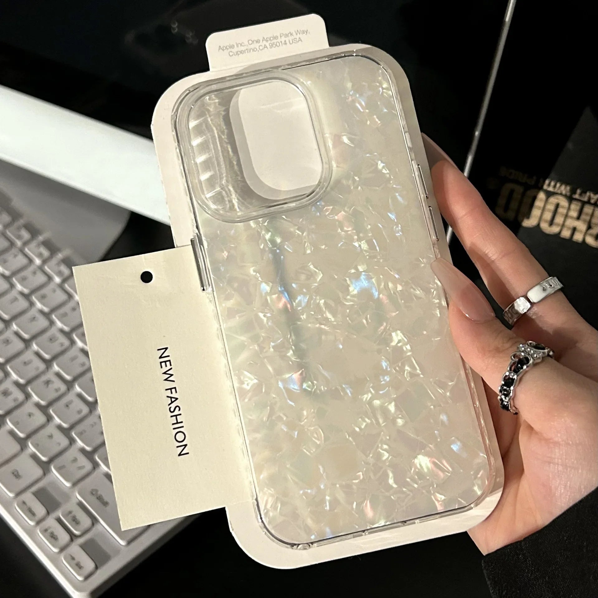 Shell Glitter IMD Case