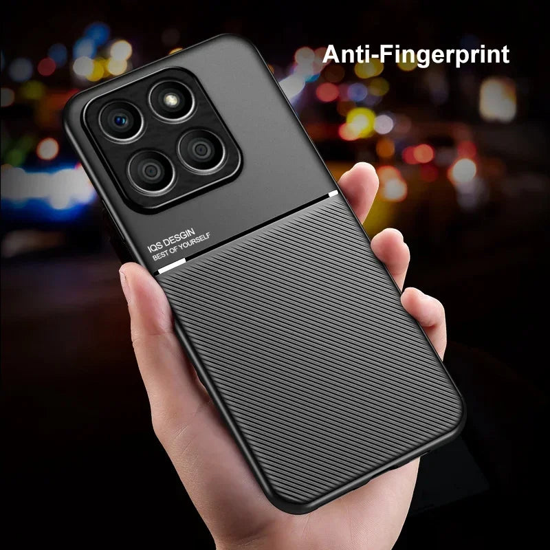 Magnetic PU Leather Car Case
