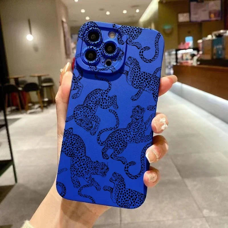 Pink Leopard Silicone Case