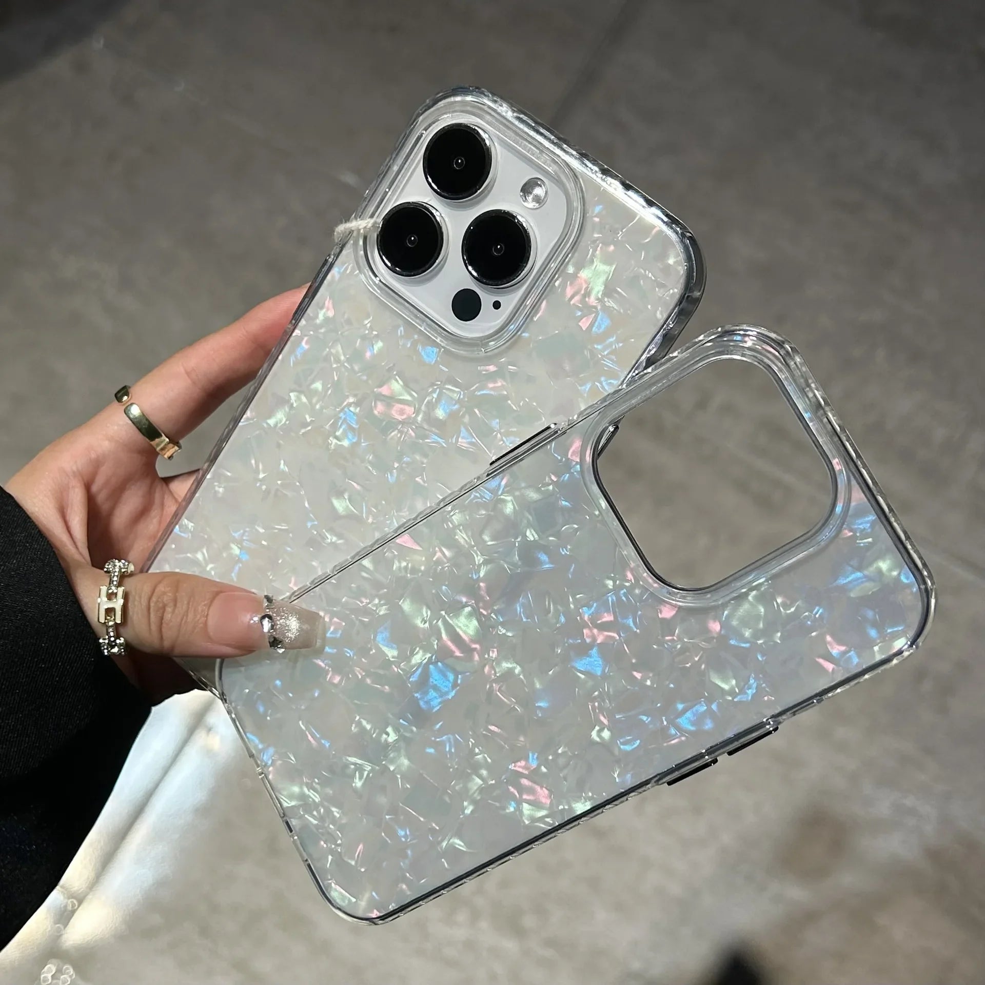 Shell Glitter IMD Case