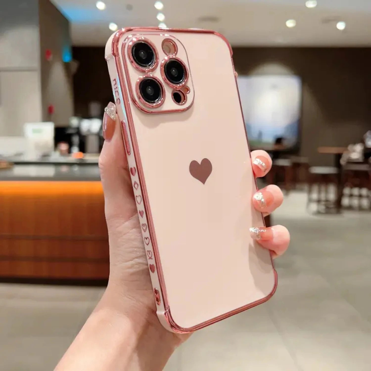 6D Plating Shockproof Case