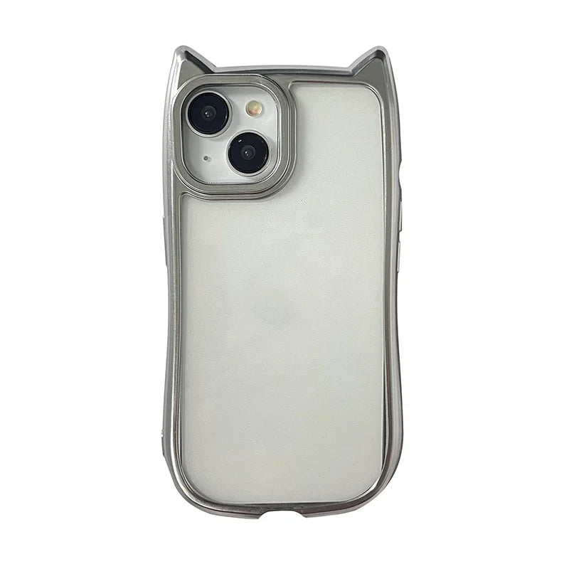 Cat Ears Clear Soft Case