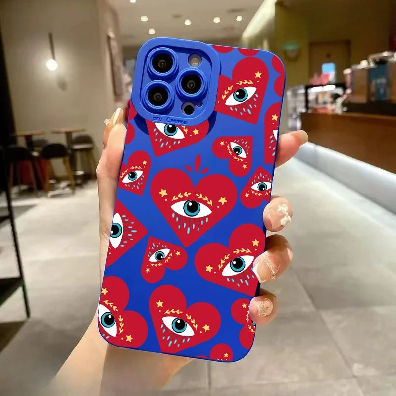 Black Lucky Eye Case